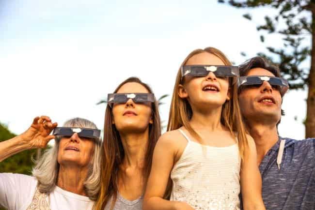 como ver un Eclipse Solar Total de manera asegura
