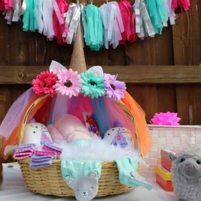 How to make a unicorn basket