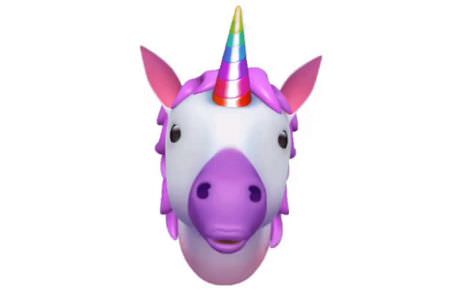 Emoji unicornio iPhone X