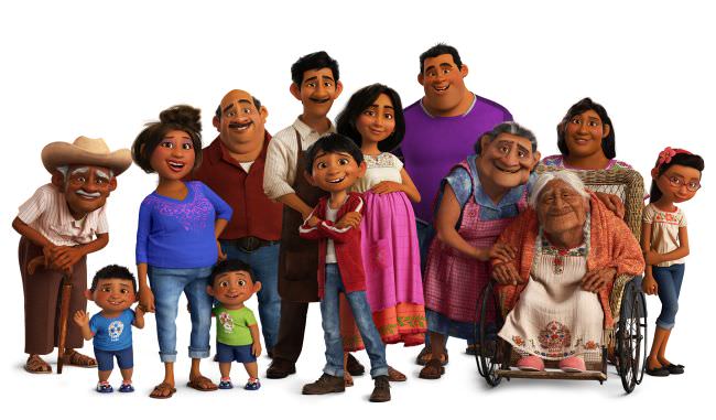 Disney Pixar's COCO a story celebrating family life