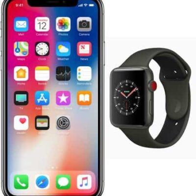 Checa el iPhone X y Apple Watch Series 3