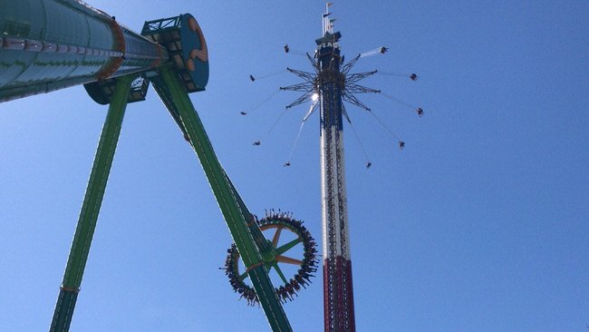 Visita a Six flags Over Texas