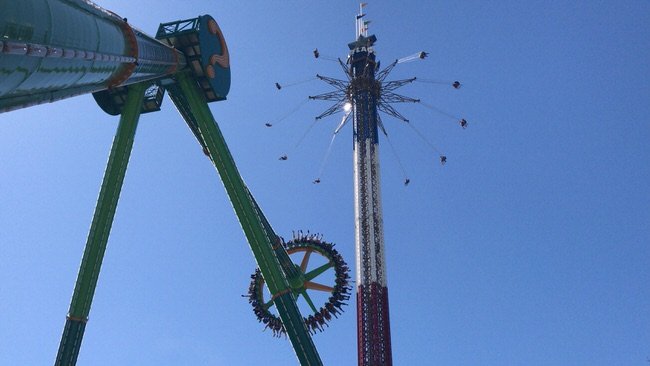 Visita a Six flags Over Texas 