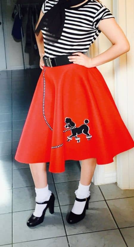 Vaseline costume circular skirt