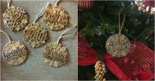 Esferas con servilletas ornaments con tecnica Decoupage