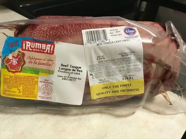 beef tongue rumba meats