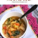 MEXICAN CHICKEN NOODLE SOUP
