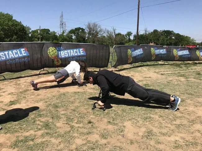 kids obstacle challenge area