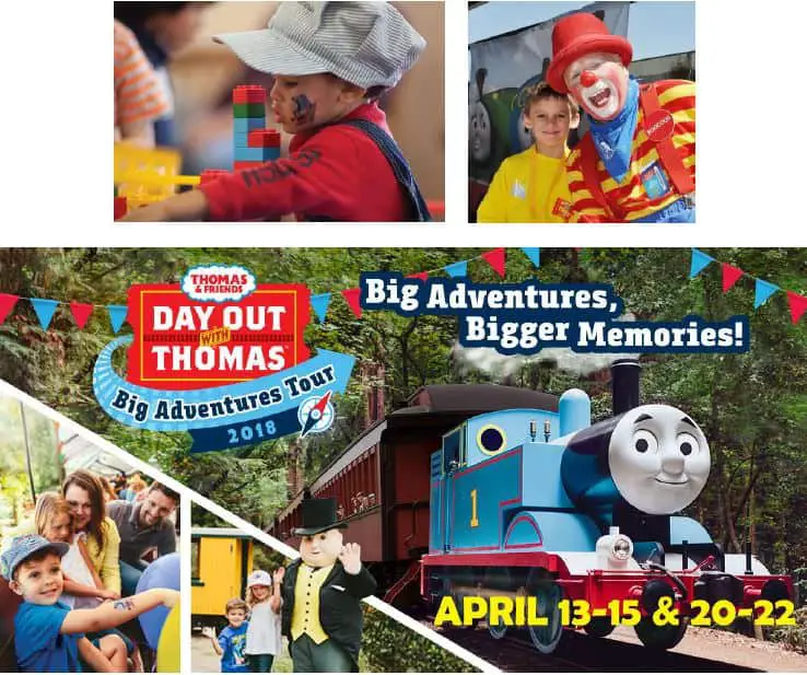 El tour de Thomas The Tank Engine llega a Grapevine TX