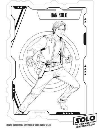 Solo: Star Wars coloring pages