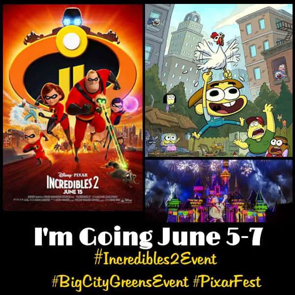 INCREDIBLES 2 BIG CITY GREENS PIXAR FEST