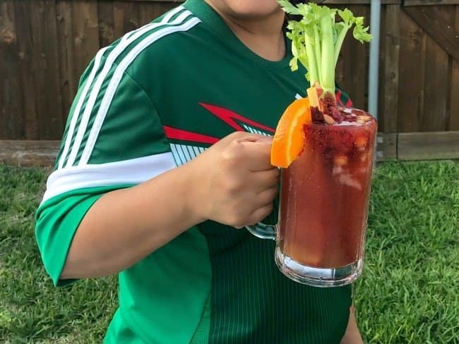 michelada loca bebidas soccer