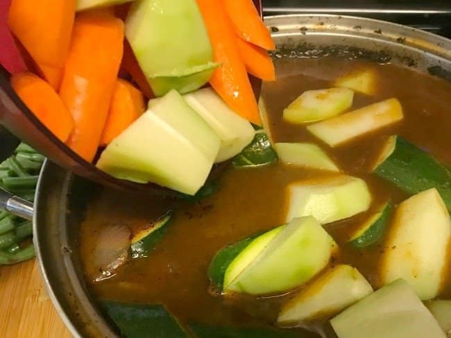 mole de olla receta