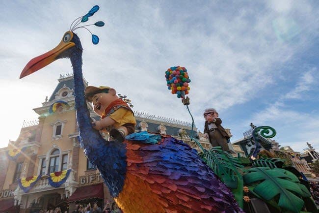 Desfile de Pixar en Disneyland