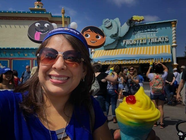 Disneyland Pixar Pier Frosted Parfait Brenda Cisneros Disney Blogger
