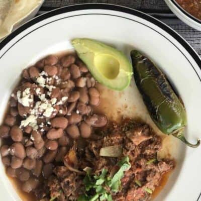 Lengua de res a la mexicana