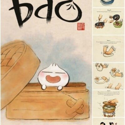 Bao,corto de Pixar antes de Increíbles 2 y receta de dumplings