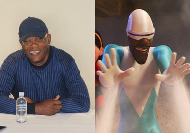 Samuel L.Jackson voices Frozone