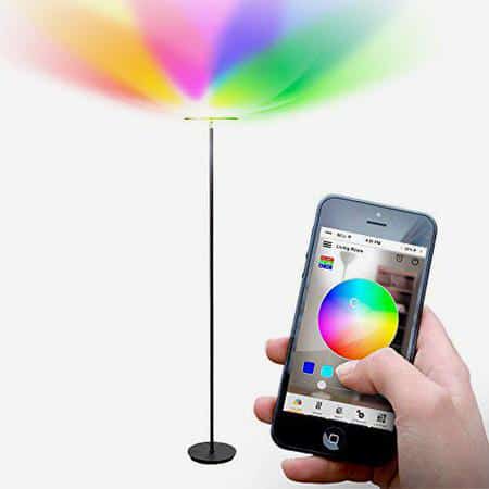 changing colors lamp