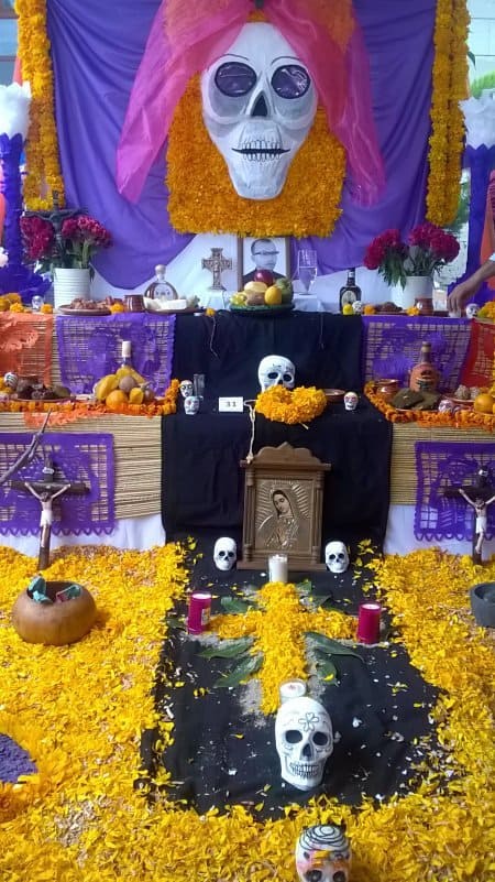 as the day of the dead is celebrated in southern Mexico