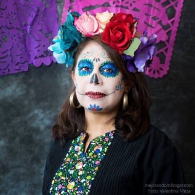 Maquillaje de Catrina para Día de los Muertos