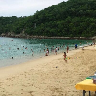 Our trip to Huatulco bays with the family