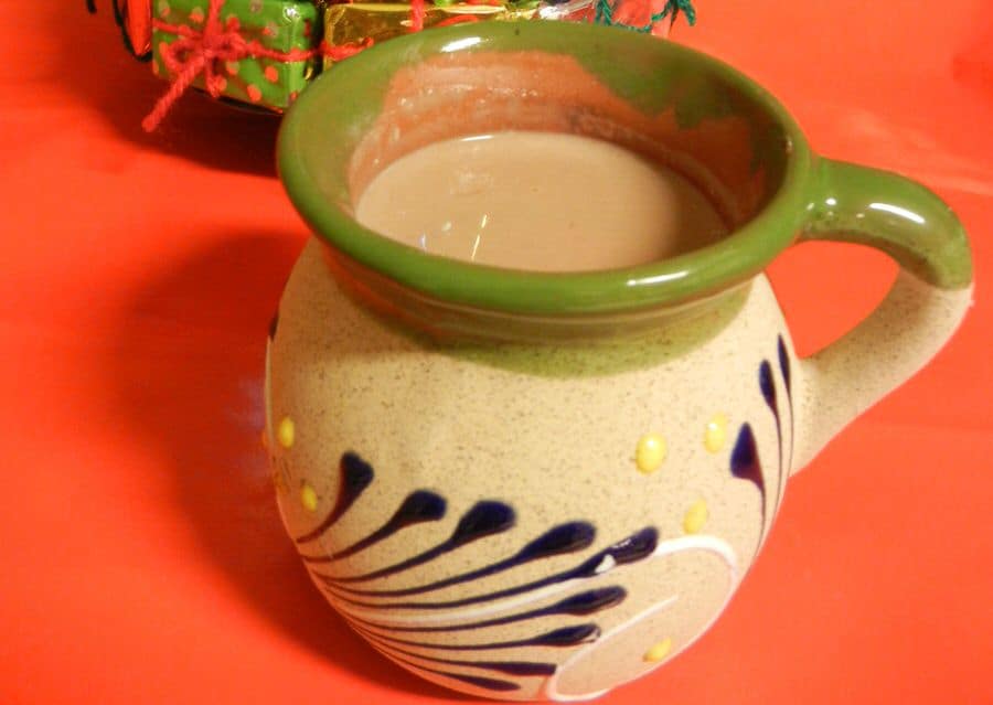 mexican holiday drink champurrado