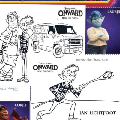 Onward activity sheets and coloring pages