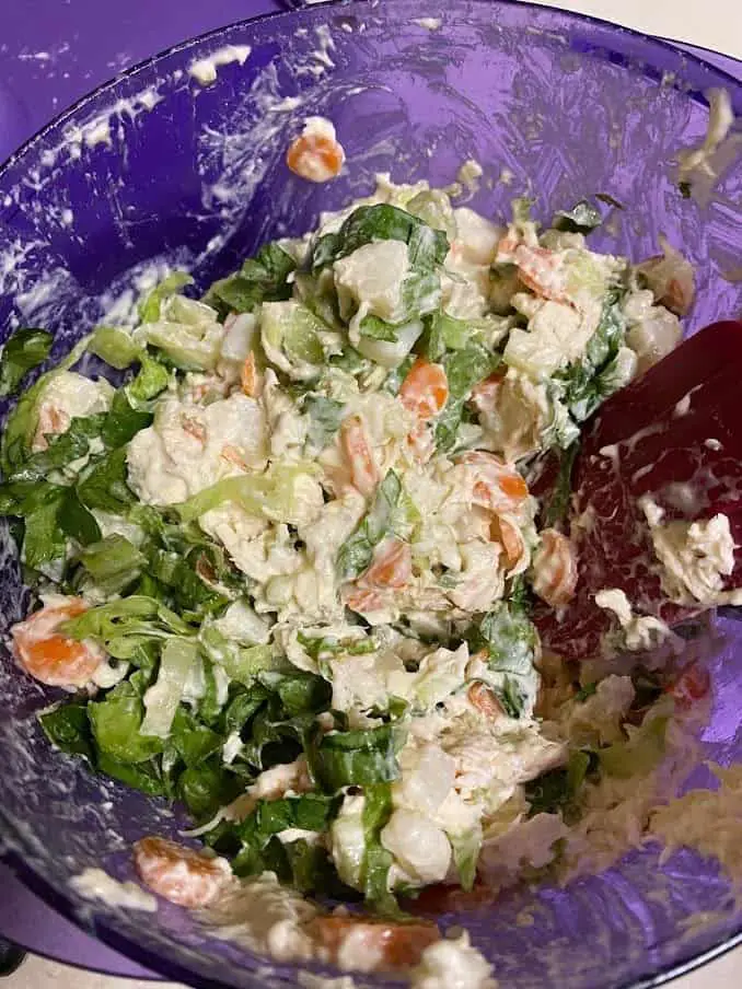 ensalada de pollo para tostadas