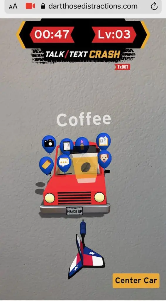 MOST FREQUENT DISTRACTIONS WHILE DRIVING
