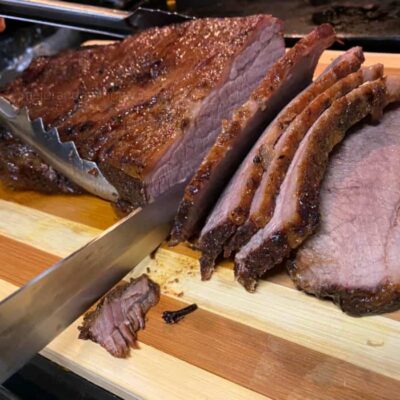 BRISKET ON A GAS GRILL