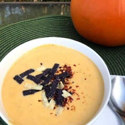 creamy PUMPKIN SOUP