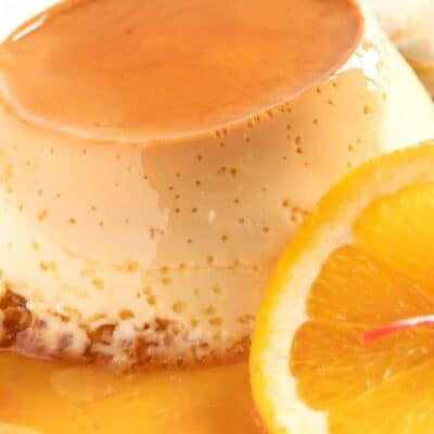 Flan de Naranja