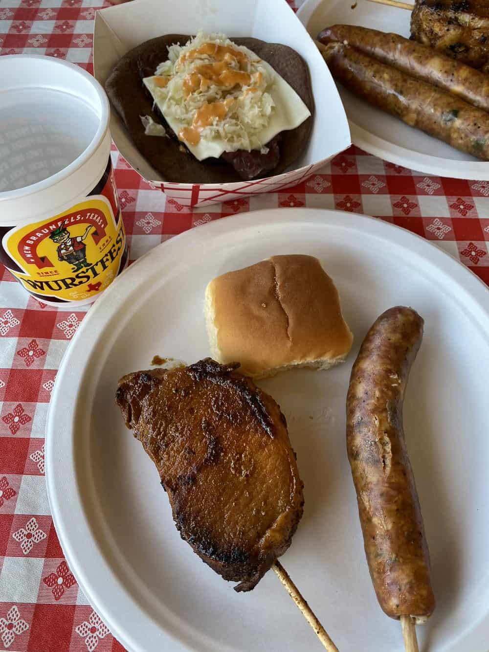 wurstfest food