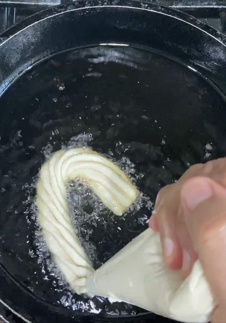 how to make heart shaped churros