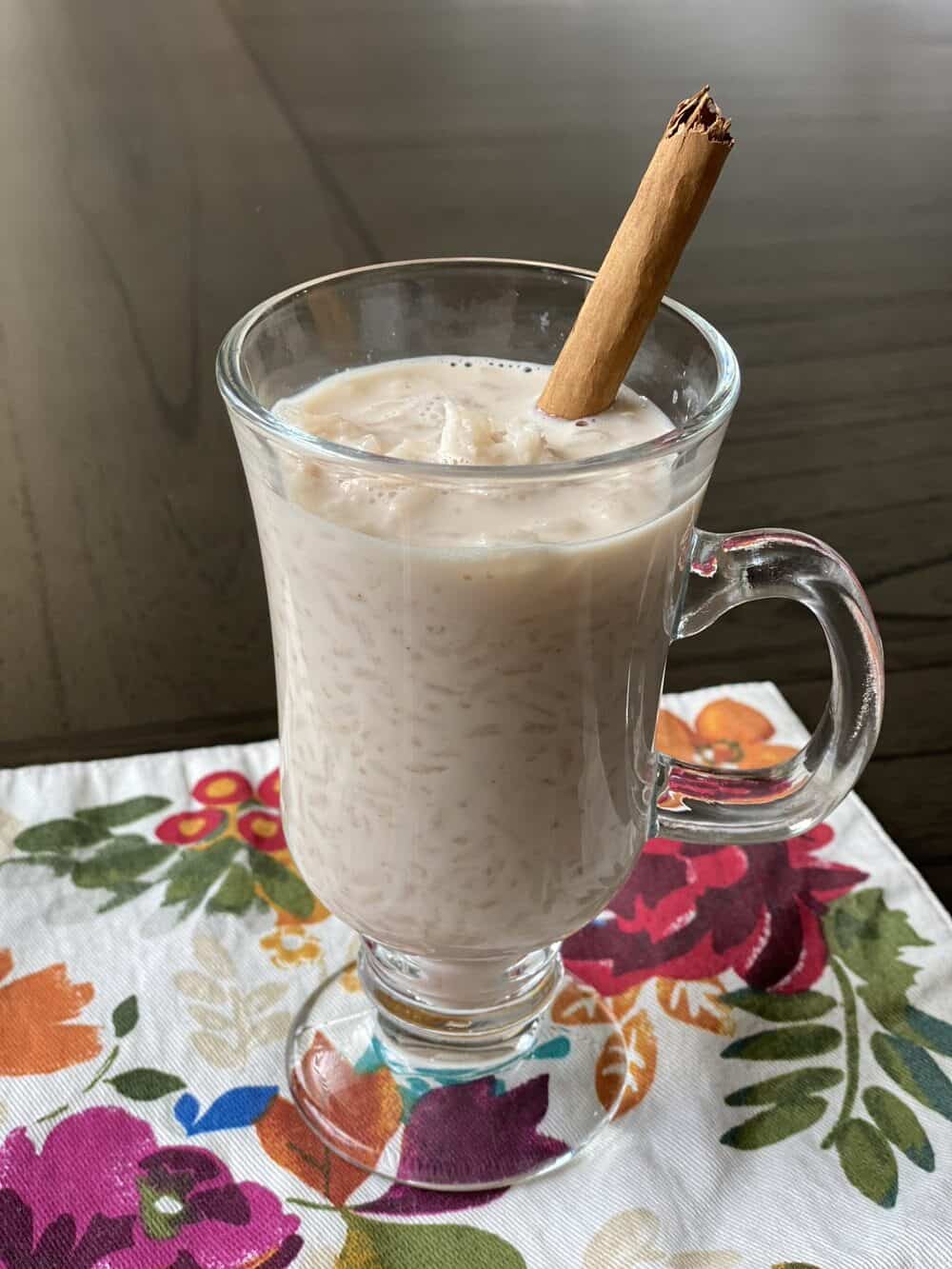 arroz con leche en Microondas