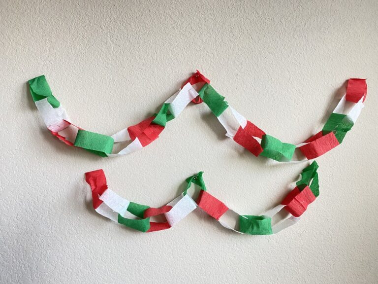 Como hacer cadenas de papel para tu fiesta mexicana