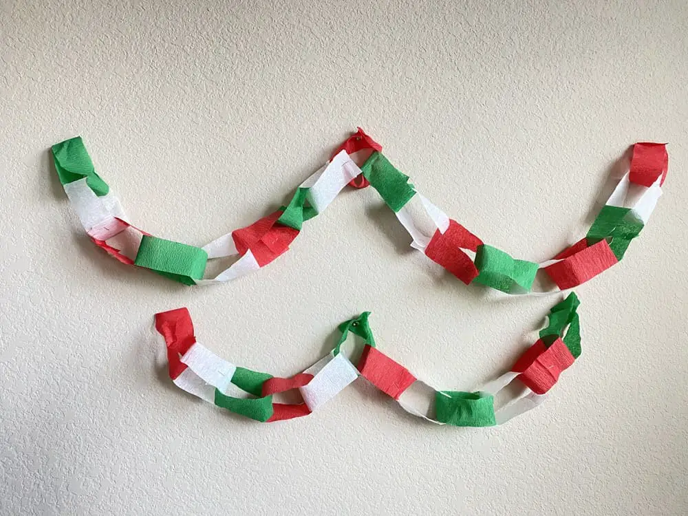 make a mexican paper chain