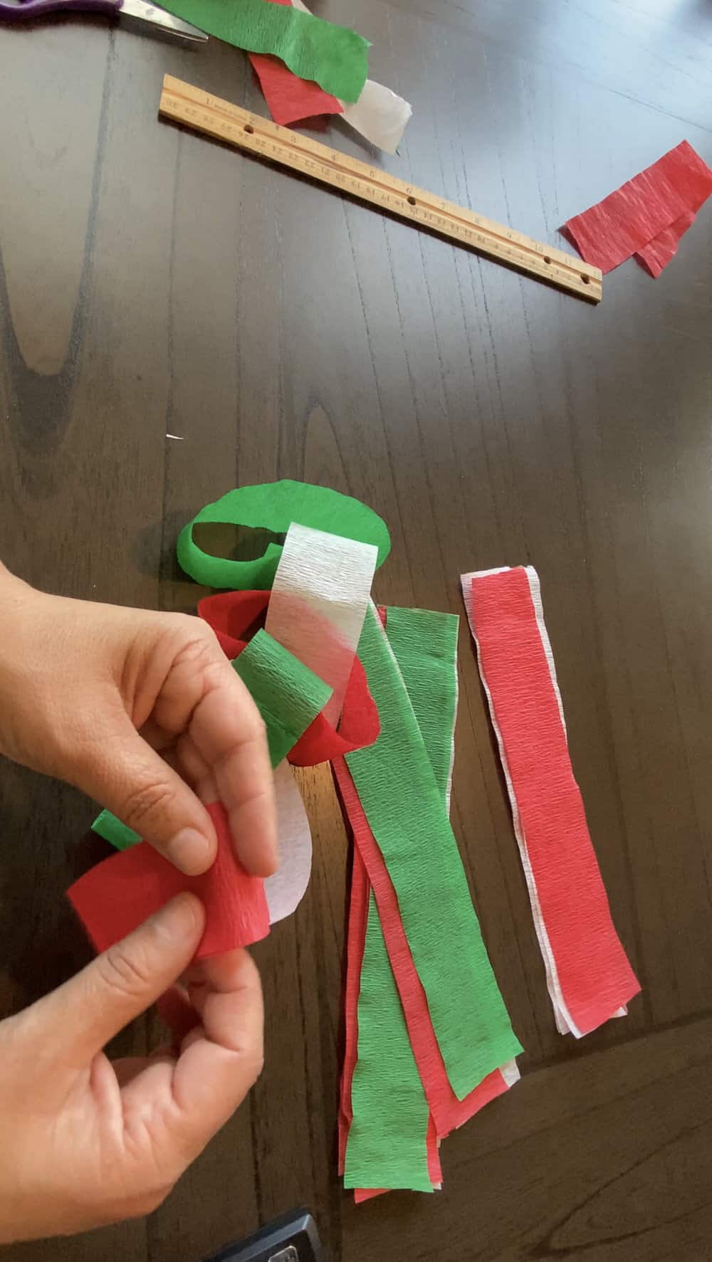 paper chains step by step