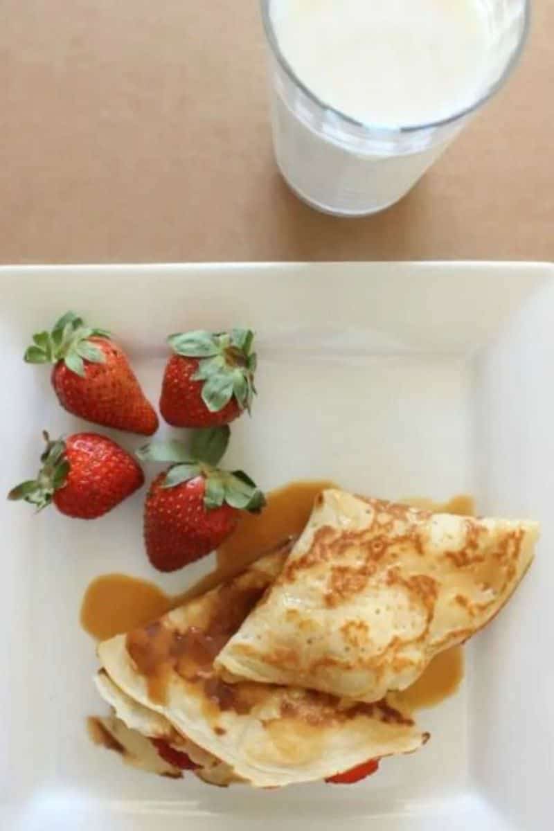 strawberry crepes easy recipe